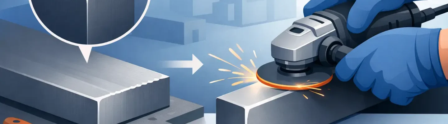 Kako odstraniti robove na kovini pravilno