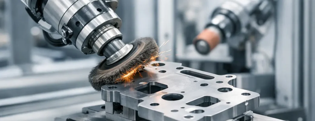 Industrijsko odstranjevanje robov brez ročnega dela