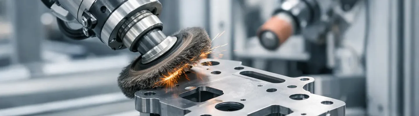 Industrijsko odstranjevanje robov brez ročnega dela